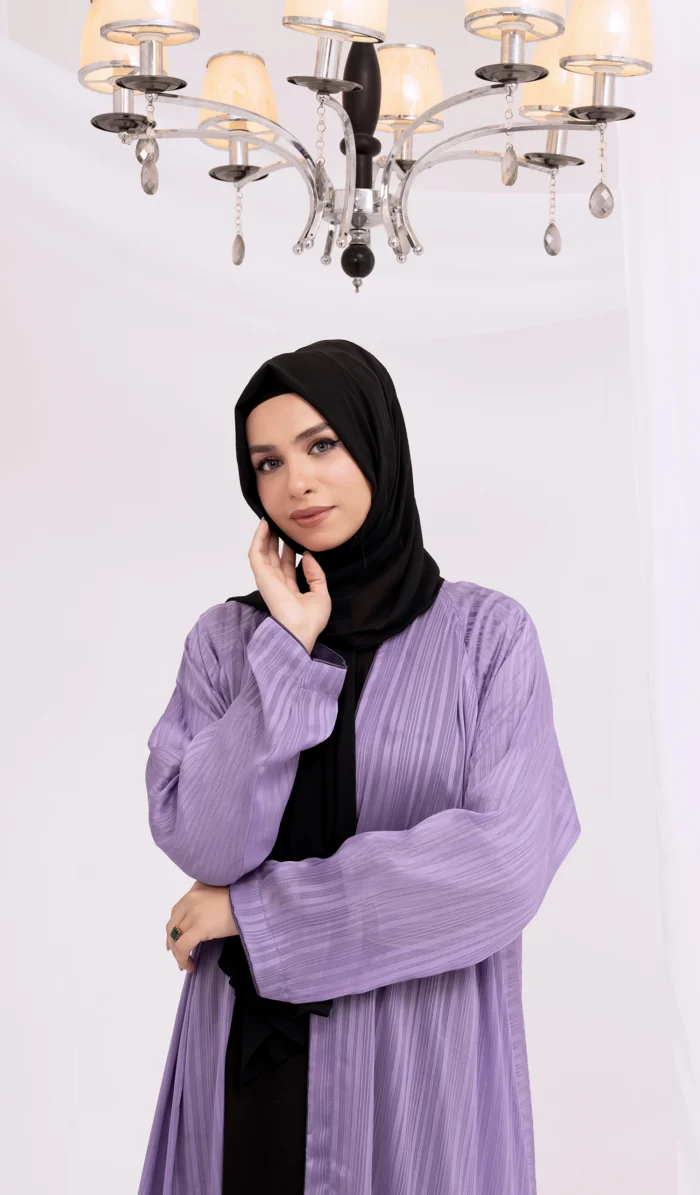 Light Purple Abaya - Image 2