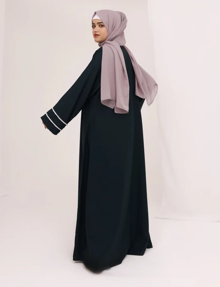 Bottle Green Abaya - Image 4