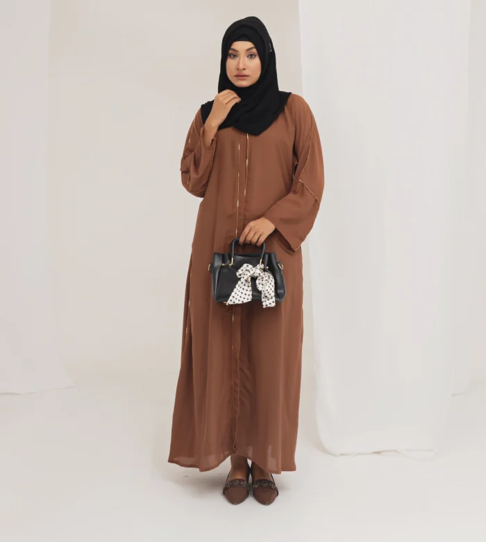 Deep Coffee Abaya