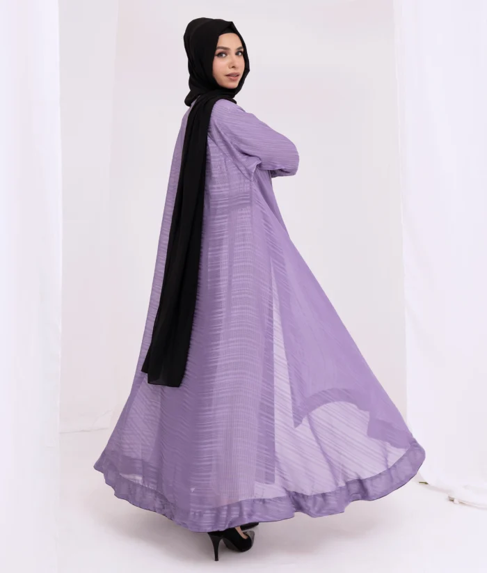 Light Purple Abaya - Image 3