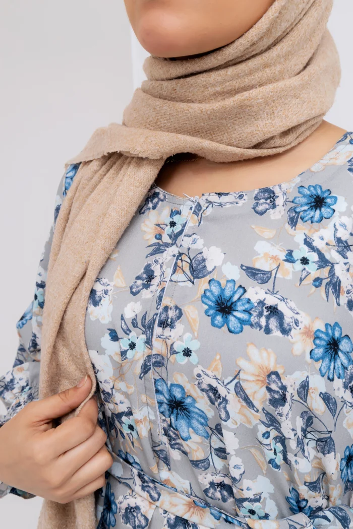 Modern Printed Abaya - Image 3