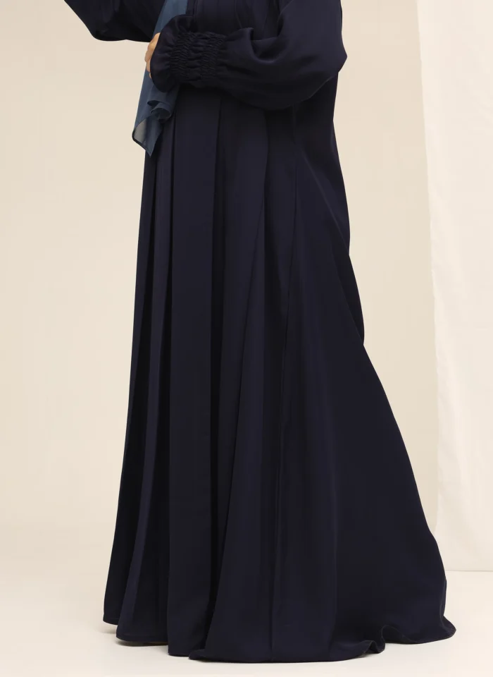 Premium Navy Blue Abaya - Image 3