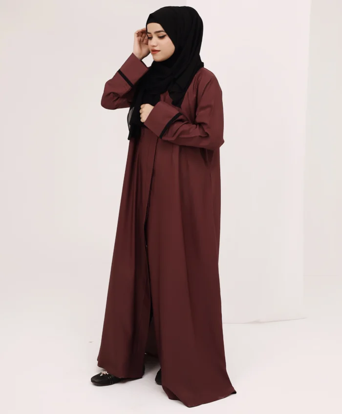 Congo Brown Abaya - Image 2