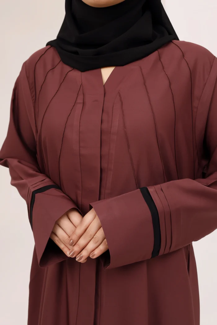 Congo Brown Abaya - Image 5