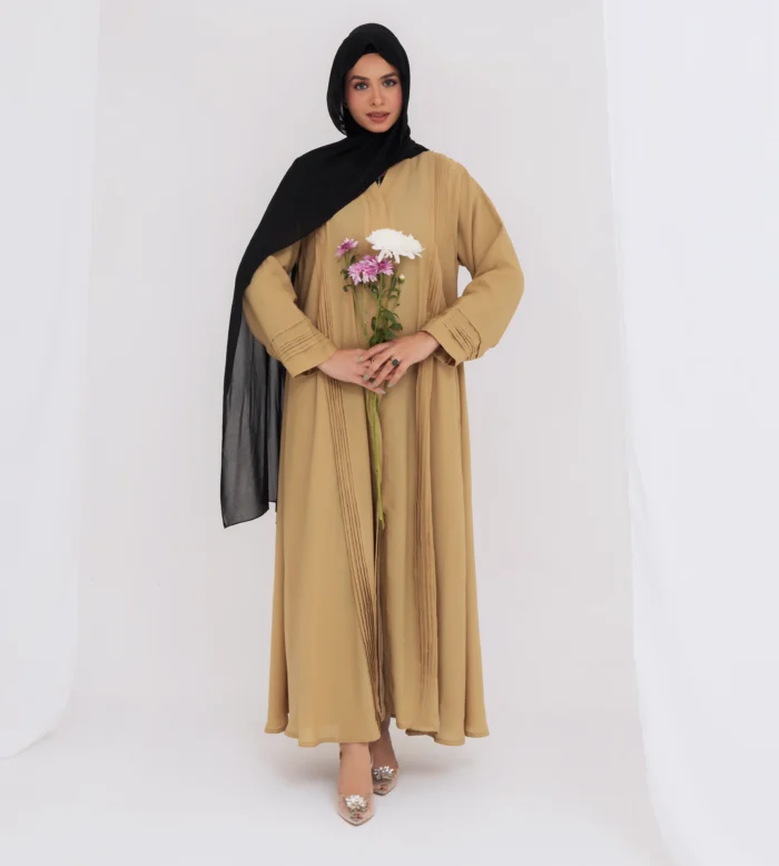 Sandy Brown Abaya