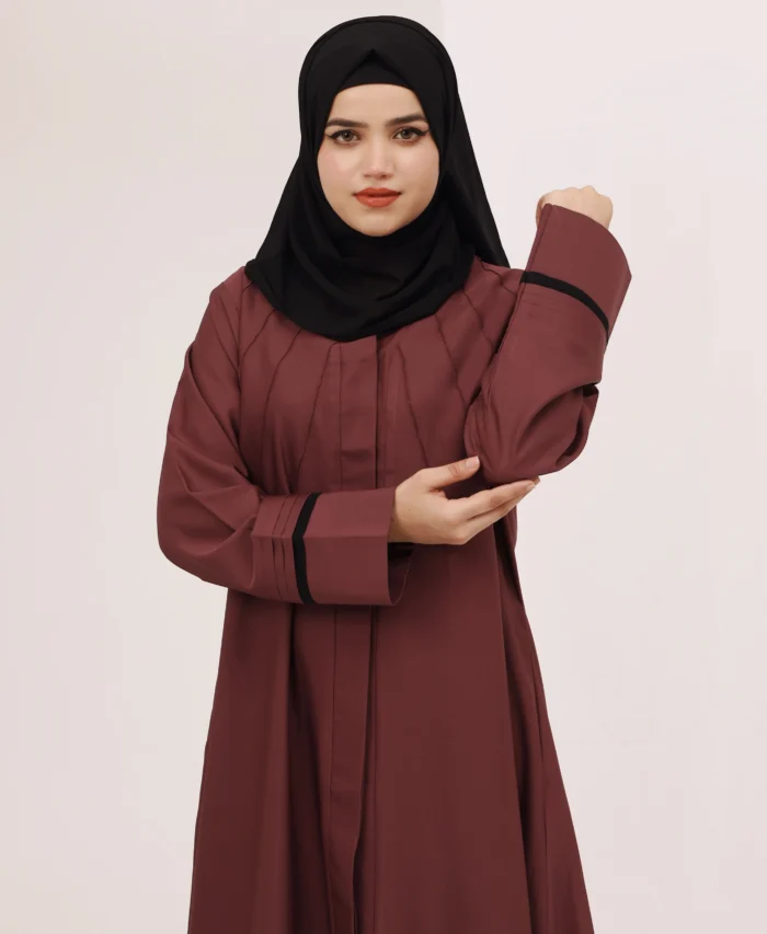 Congo Brown Abaya - Image 4