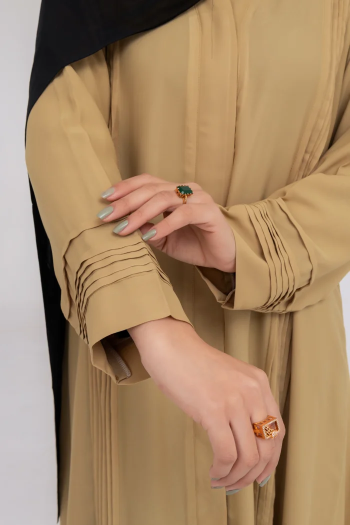 Sandy Brown Abaya - Image 5