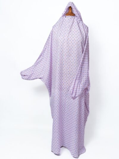 Light Purple Printed Namaz Chadar