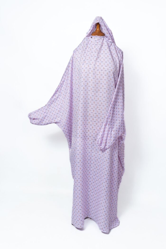 Light Purple Printed Namaz Chadar