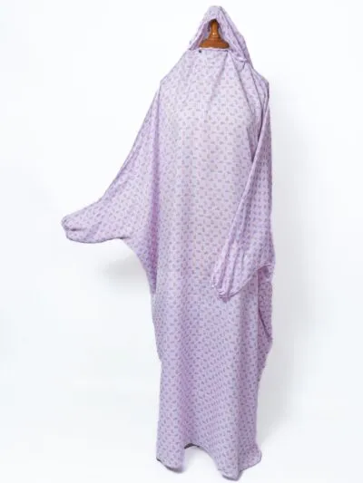 Light Purple Printed Namaz Chadar