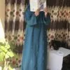 Pleated Abaya