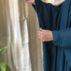 Teal Grace kaftan Abaya - Image 5