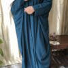 Teal Grace kaftan Abaya - Image 3
