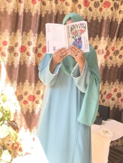 Premium Lace & Pintex Abaya