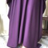 Purple Flare Abaya- Elegant Purple kaftan style Abaya - Image 2