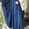 Blue Flare Abaya
