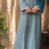Premium Lace & Pintex Abaya - Image 5