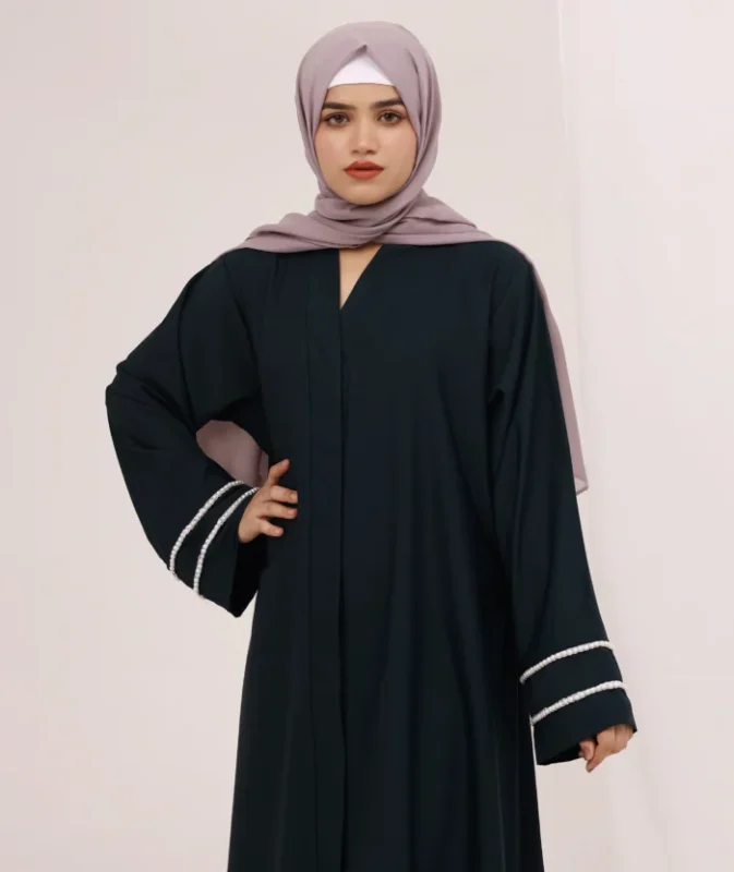 Bottle Green Abaya